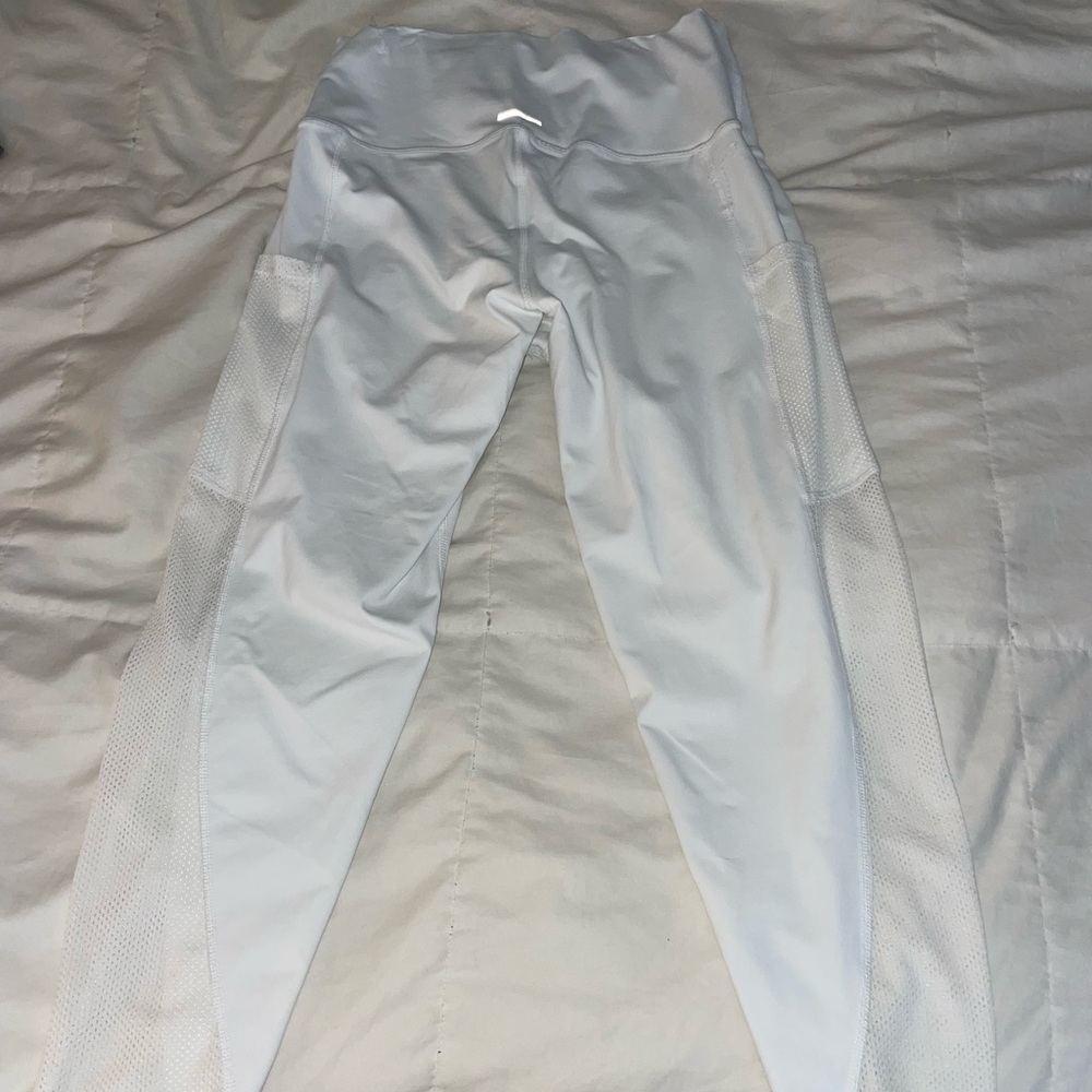 Aerie White Running Leggings